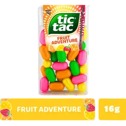 Tic Tac Caramelos de Mentas Fruit Adventure
