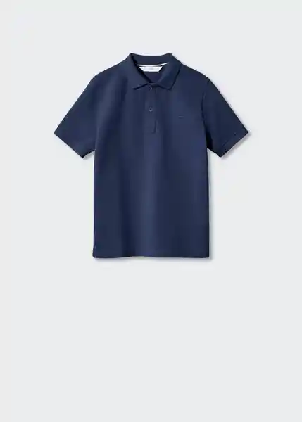 Camiseta Polo Javier4 Navy Talla 10 Niños Mango