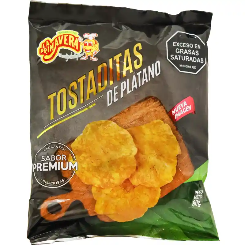 Primavera Tostaditas de Plátano