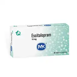 Mk Escitalopram (10 mg) 30 Tabletas