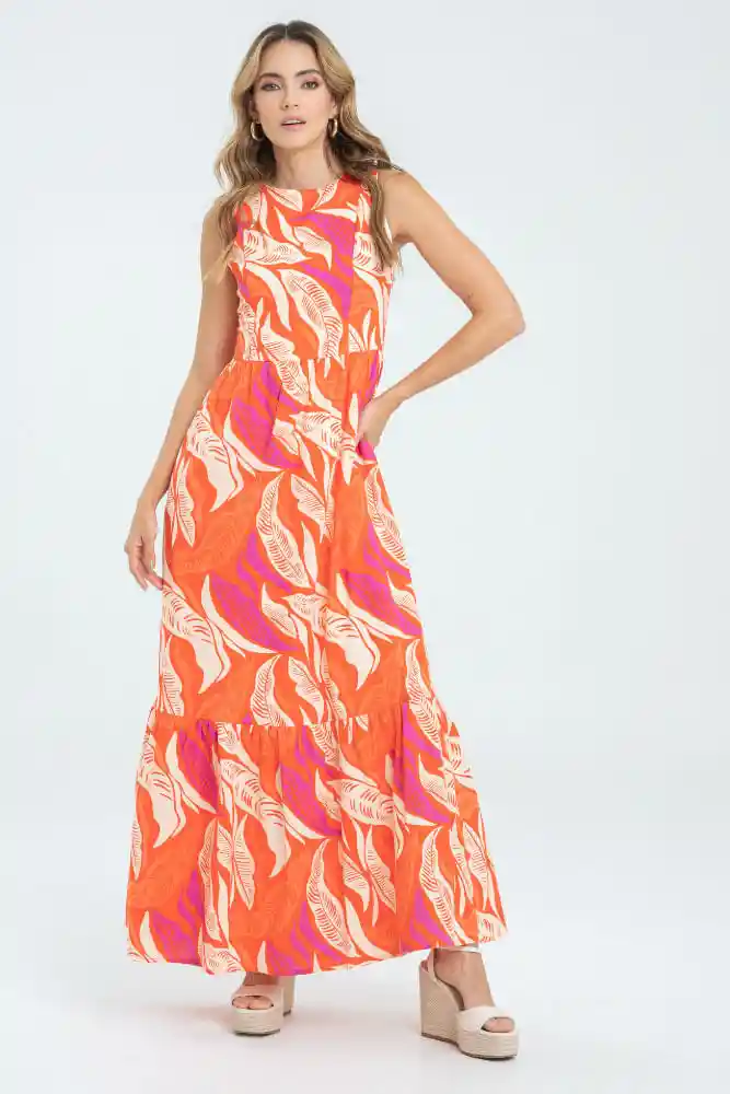 Vestido Tropico Largo