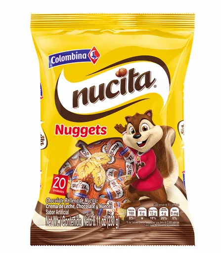 Nucita Nuggets Chocolate 