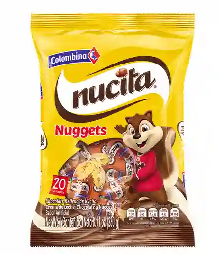 Nucita Nuggets de Chocolate y Nueces