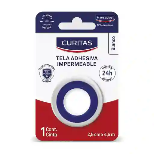 Curas Hansaplast Tela Adhesiva Impermeable (1 Und)