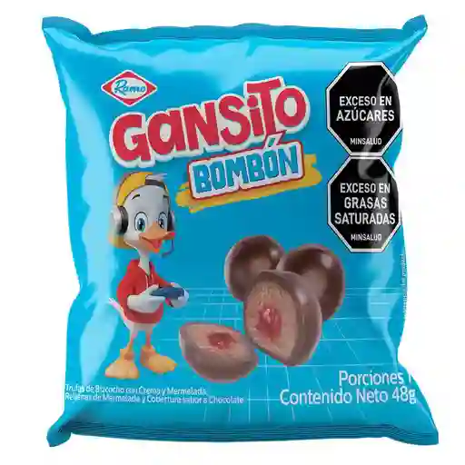 Trufas Gansito Bizcocho Crema (48 Gr)