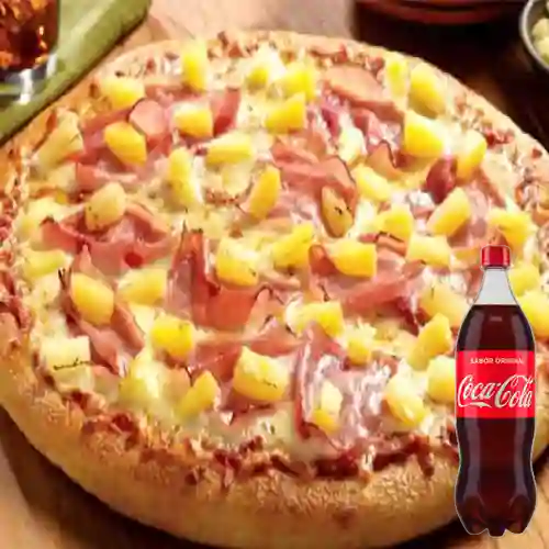Combo Pizza Hawaiana + Coca-Cola Sabor Original 1.5 L