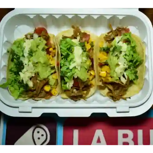 Tacos X 3 Vegetariano