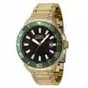 Reloj Hombre Pro Diver Dorado 46067 Invicta