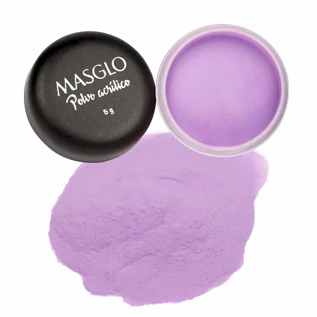 Masglo Polvo Acrílico Violeta 5 g