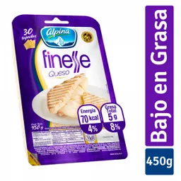 Promoción Queso Finesse Tajado 25x30 450g