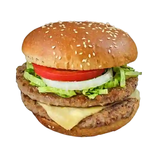 Combo hamburguesa doble carne