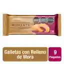 Moments Galletas Rellenas Sabor a Mora