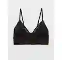 Bralette Negro Paisley Medium American Eagle