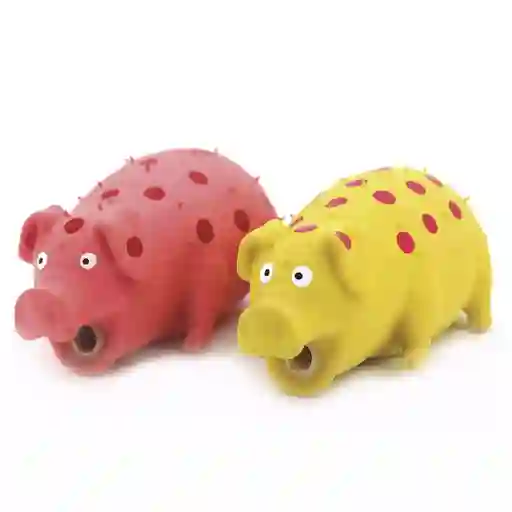 Jarapets Juguete Para Perro Cerdo Asustado en Látex LT14072