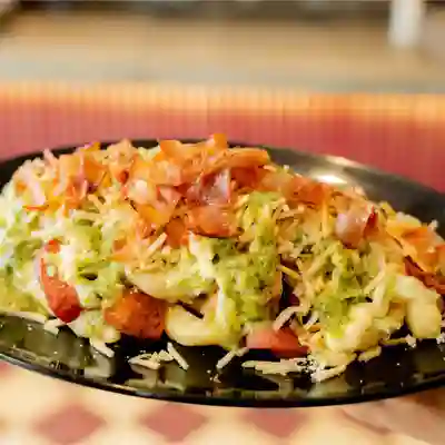 Salchipapa Full Bacon