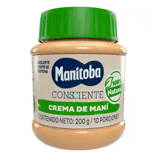 Manitoba Crema Maní Natural