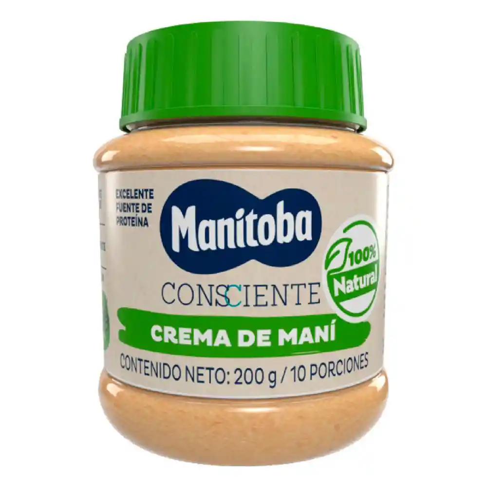 Manitoba Crema Maní Natural
