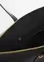 Bolso G Julia Negro Mujer Mango