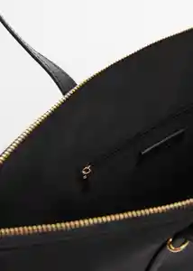 Bolso G Julia Negro Mujer Mango