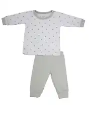 Pijama Rib Dos Piezas Beba 00a03 12/18mese-verde