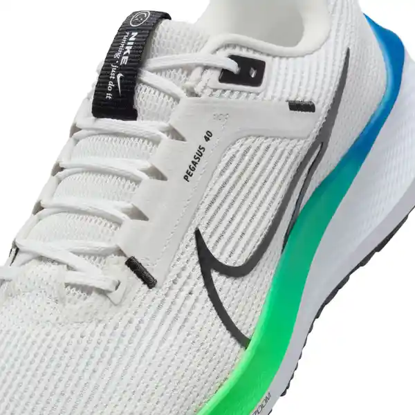 Nike Zapatos Air Zoom Pegasus 40 Para Hombre Negro Talla 8