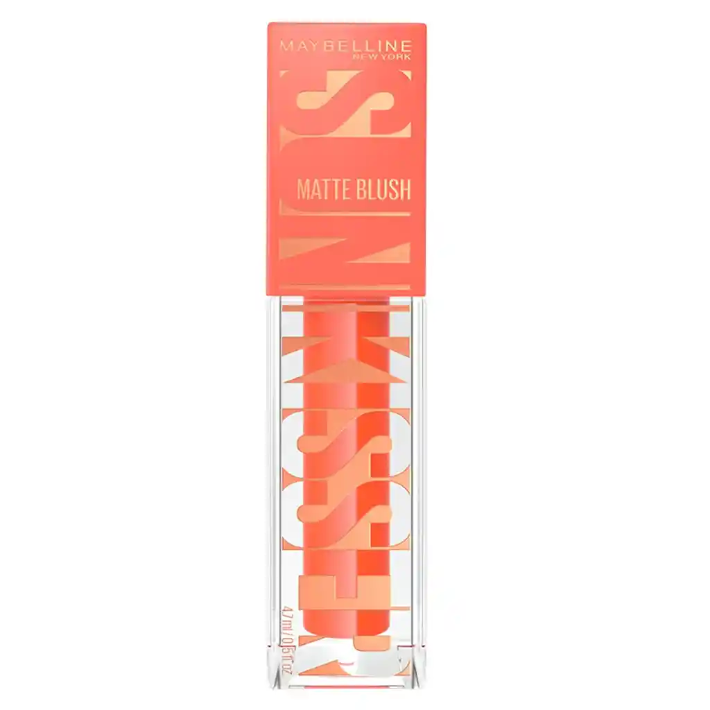 Rubor Liquido Maybelline Sunkisser Matte No. 34 Peachy Quench