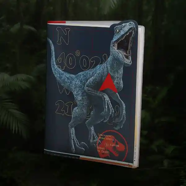 Carpeta Organizadora 6 en 1 Serie Jurassic World Miniso