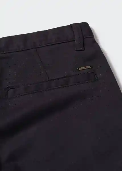 Pantalón Piccolo Negro Talla 10 Niños Mango