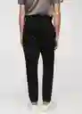 Pantalón Cohen Negro Talla L Hombre Mango