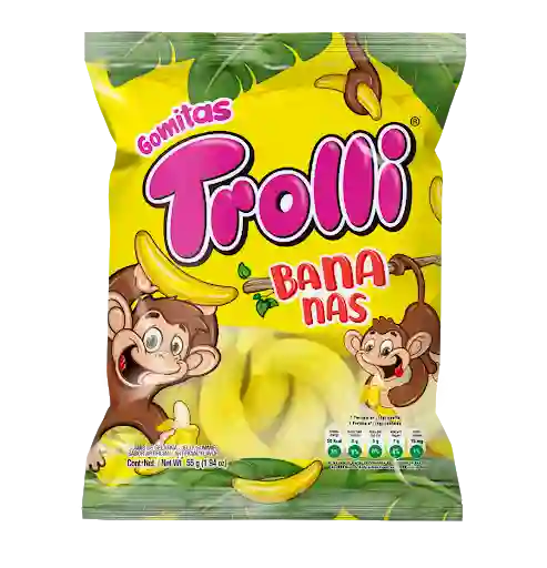 Trolli Gomas Sabor Bananas