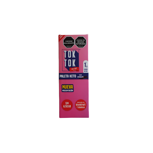 Paleta Helado Tok Tokketo Chocolate Sin Azúcar