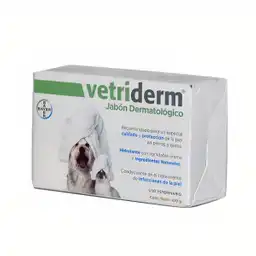 Vetriderm Jabón Dermatológico Para Perro Y Gato