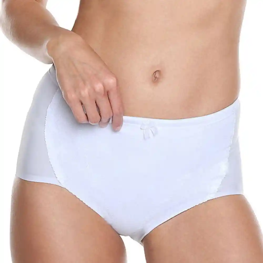 Panty Clásico Señorero Tiro Alto en Algodón Ref.5115 Soutien Talla M