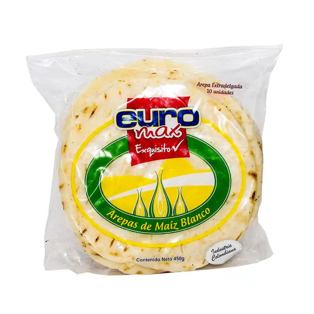 Euromax Arepas de Maíz Blanco