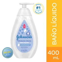Baño Líquido Johnson Baby Hidratación Intensa X 400 Ml