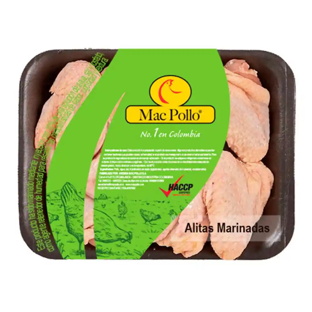Mac Pollo Ala Marinadas Refrigerado