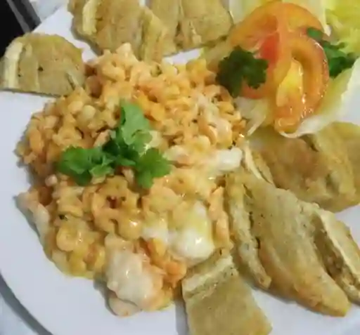 Camarones Gratinados