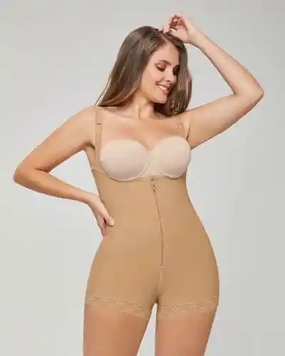 Faja Estilo Body de Control Fuerte Que Realza Los Glúteos 018678n