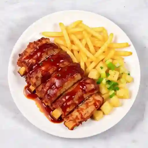 Costillas bbq