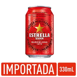 Estrella Damm Cerveza Mediterránea en Lata