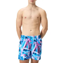 Pantaloneta Digital Printed Leisure 16 Pulgadas Hombre Azul-m