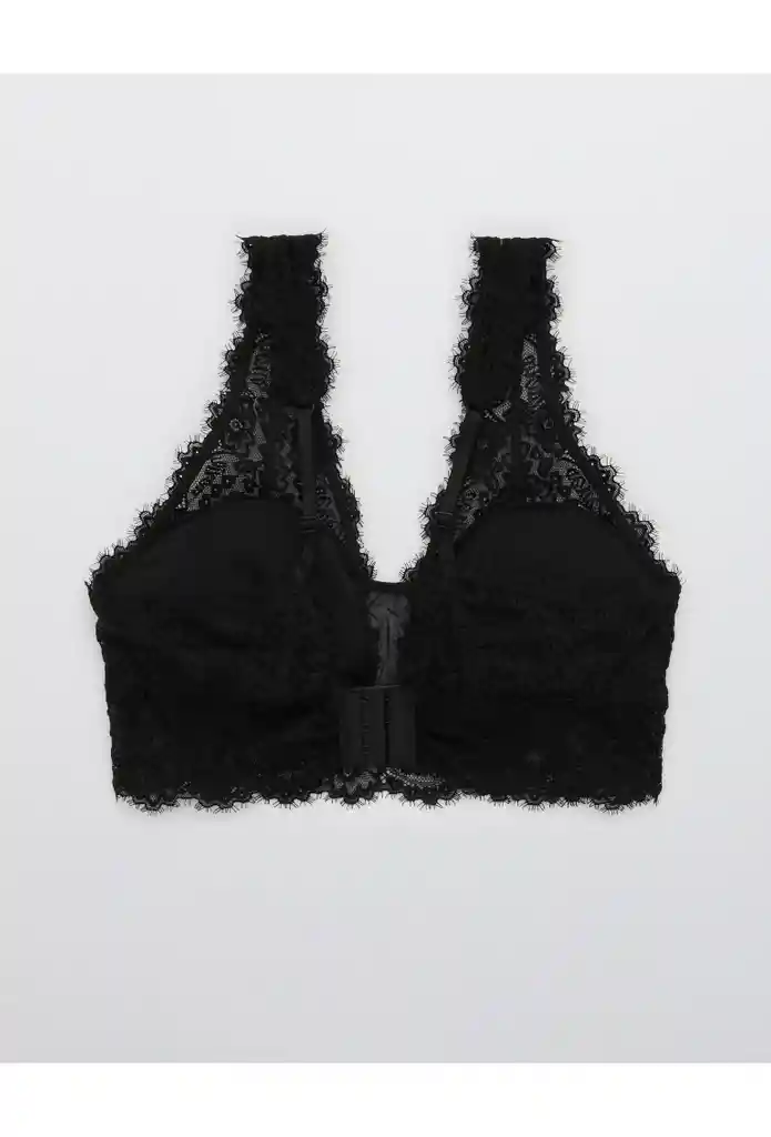 Bralette Negro Talla Medium Aerie American Eagle