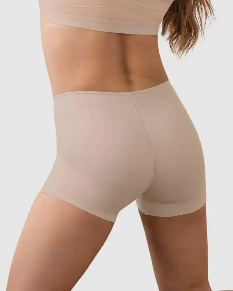 Pantalon Basico Xl-cafeclaro