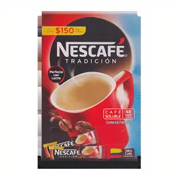 Nescafé Café Instantáneo Tradición en Sobres