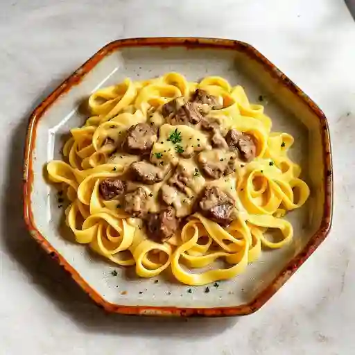 Fetuccinis Stroganoff