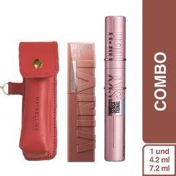 Combo Porta Labial + Vinyl Ink Punchy + Pestañina Sky High
