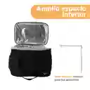 Lonchera Grande Rectangular Serie Negro Miniso