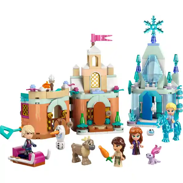 Set de Construcción Mini Castillo de Arendelle y Palacio Lego
