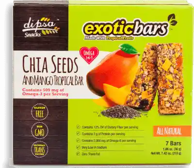  Exotic Bars  Barras De Granola Frutales 