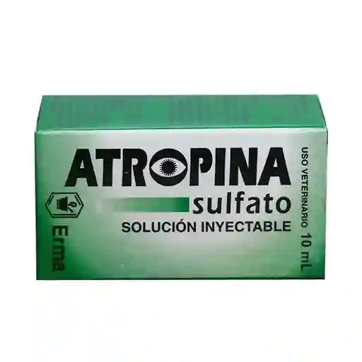 Atropina Sulfato Solución Inyectable 